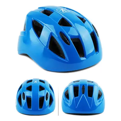 (Royal Blue, M) Adjustable Kids Cycling Bicycle Helmets Cartoon Safety Skating MTB Mountain Road