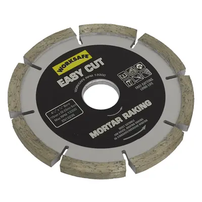 115mm Easy Cut Diamond Blade - 22mm Bore - Mortar Raking Removal Blade