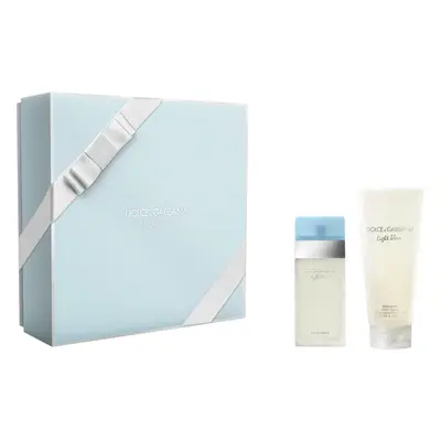 Dolce & Gabbana Light Blue Pcs Set For Women: 0.8 Edt Sp + 1.7 Body Lotion