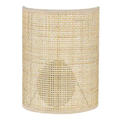 Wall Lamp DEMITRIE Rattan Natural