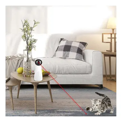 Automatic Multi-angle Adjustable Cat Interactive LED Laser Toy USB Charge With Mute Motor Funny 