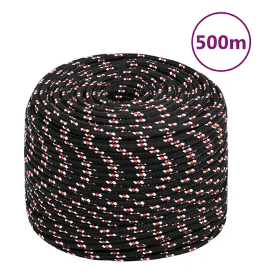 (black and red, mm/ m) Marine Rope Dock Coil Boat Line Polypropylene Rope Multi Sizes Multi Colo