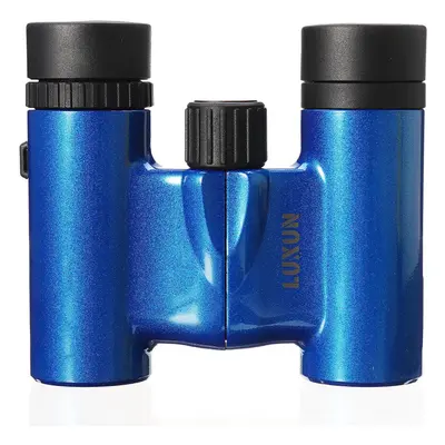 (Blue) 10x22 Outdoor Pocket Binocular HD Optical Day Night Vision Telescope Camping Travel