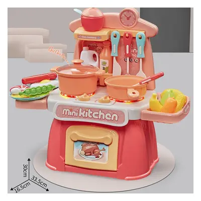 () IN Kitchen Playset Multifunctional Supermarket Table Toys for Children's Gifts