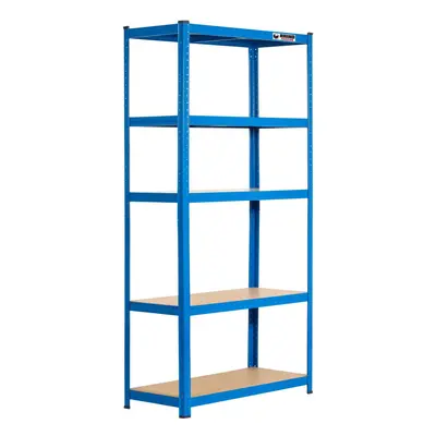 180x90x40cm | Blue | Boltless Garage Shelving Unit | 1000kg