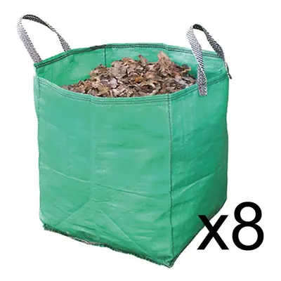 Large Garden Waste Recycling Tip Bags Heavy Duty Non Tear Woven Plastic Sack x