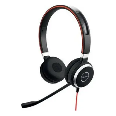 Jabra EVOLVE Wired Over-the-head Stereo Headset - Binaural - Circum