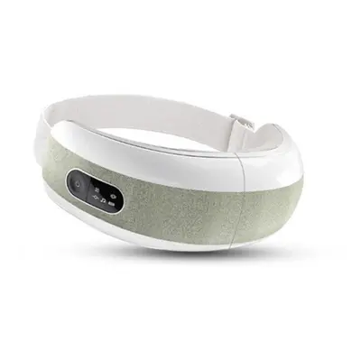 (Green) Bluetooth Music Eye Massager Smart Modes Compress Kneading