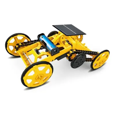 () DIY Solar Planet Rover STEM Assembly Four-wheel Drive Electric Science And Educational Model 