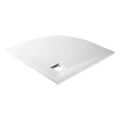 vidaXL Shower Tray SMC White Wet Room Bathroom Shower Base Plumbing Fixture