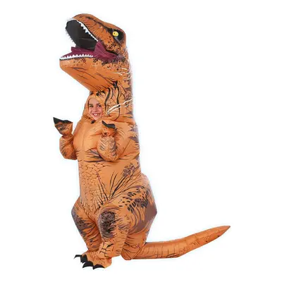 Official Rubie's Jurassic World T-Rex Costume, Inflatable Childs Fancy Dress Onesize - Age Years