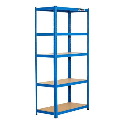 4 Bays | 180x90x45cm | Blue | Boltless Garage Shelving Unit | 1000kg