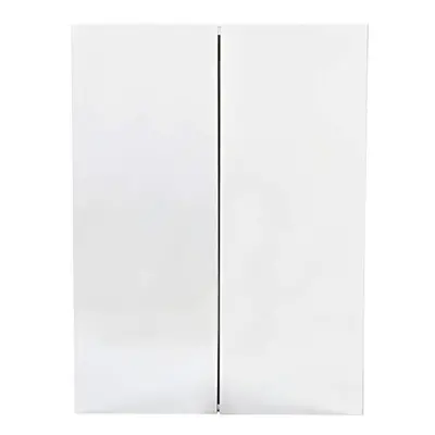 Croydex Anton Double Door Stainless Steel Cabinet