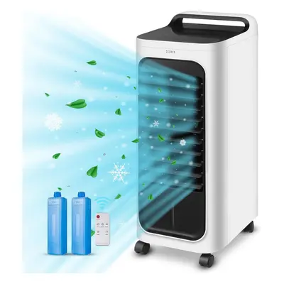 Air Cooler Fan in Portable Mobile Air Conditioner Humidifier Remote Control