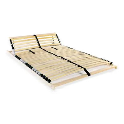 vidaXL Slatted Bed Base with Slats Zones 140x200cm Frame Home Bedroom