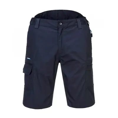 (32S, Dark Navy) Portwest Mens KX3 Ripstop Shorts