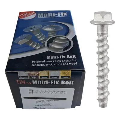 Timco Exterior Multi-Fix Hex Flange Head Bolts - 6.0 x (100 pack)