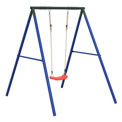 vidaXL Outdoor Swing Set with Swing Garden Play Swing Seat Kids Swing Set