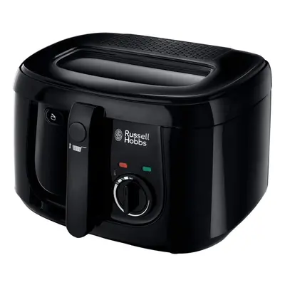 Russell Hobbs Electric Deep Fat Fryer, 2.5L capacity/can cook 1kg food, Carbon odour filter, Lar