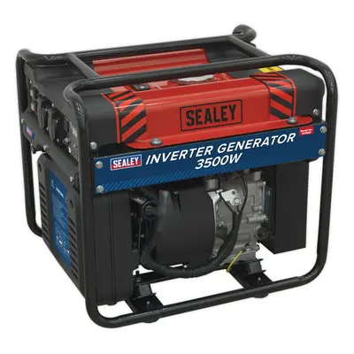 3500W Inverter Generator - 4-Stroke Engine - Litre Fuel Tank - Dual Sockets