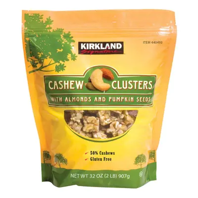 Kirkland Signature Cashew Clusters, lbs