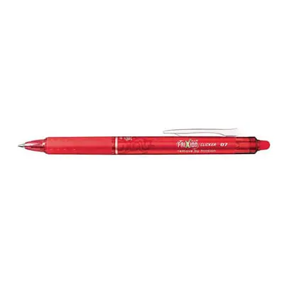 Pilot FriXion Clicker Erasable 0.7 Red PK12