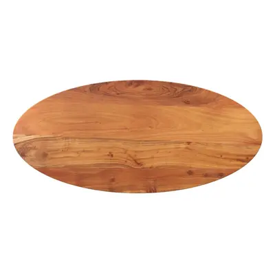 (140 x x 2,5 cm) vidaXL Table Top Replacement Board Coffee Dining Table Top Oval Solid Wood