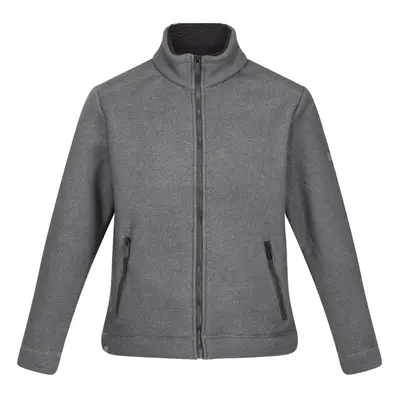 (4XL, Storm Grey/Black) Regatta Mens Garrian II Full Zip Fleece Jacket