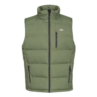 (S, Moss) Trespass Mens Padded Gilet Bodywarmer Clasp