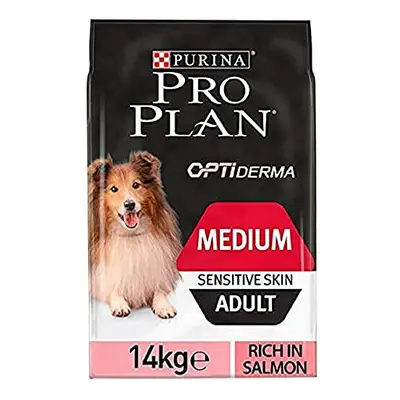 PRO PLAN Sensitive Skin Medium Adult Dry Dog Food Salmon 14kg