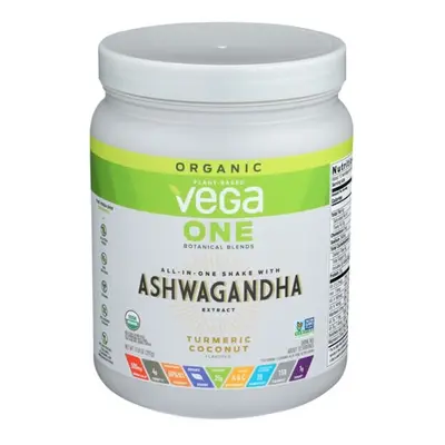 Vega One Botanical All-In-One Shake Blends Ashwagandha 13.8 Oz