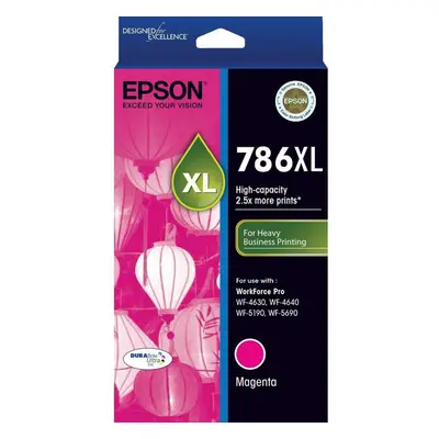 Genuine Original Epson 786XL Magenta Ink Cartridge Toner High Capacity T787392