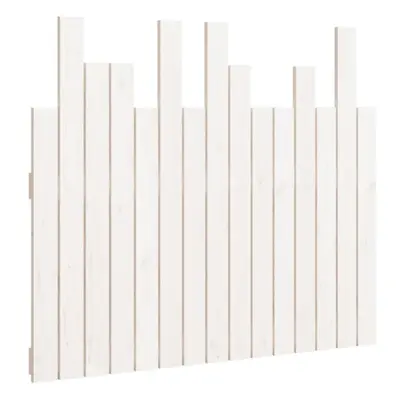 (white, 95.5 x x cm) vidaXL Solid Wood Pine Wall Headboard Bedroom Bed Header Multi Colours/Size