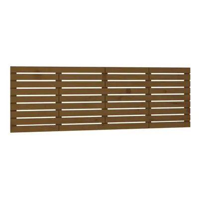 (honey brown, x x cm) vidaXL Wall Headboard Bedroom Bed Header Decor Bed Headboard Solid Wood Pi