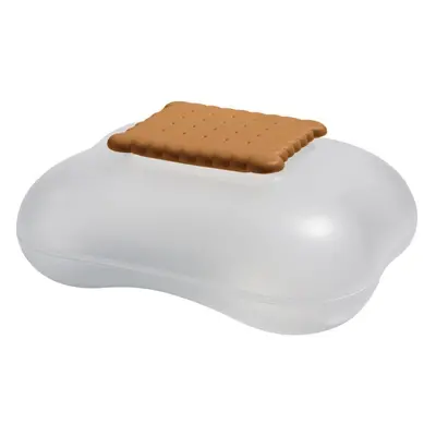 A Di Alessi Mary Biscuit Biscuit Box in Thermoplastic Resin, Ice