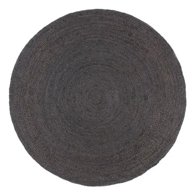 (dark grey, 6) vidaXL Handmade Rug Living Room Floor Carpet Area Rug Floor Mat Jute Round