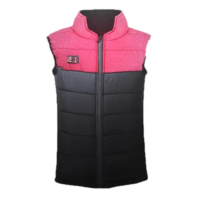 (Red, L) Dual System Heating Vest Men Wome USB Chargingn Heat Vest Jacket Thermal Coats Warmer