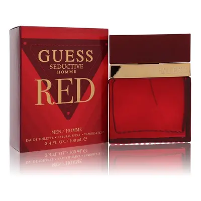 Guess Seductive Homme Red by Guess Eau De Toilette Spray 3.4 oz