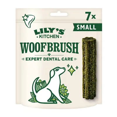 Lily's Kitchen Woofbrush Dental Chew - Natural Dental Sticks for Small Dogs (5 Packs of Chews)