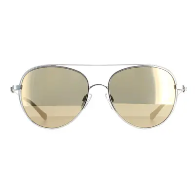 Ted Baker Sunglasses TB1575 Runa Silver Gold Brown