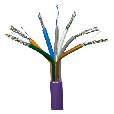 25m Low Smoke CAT5e Cable Pair Multi-Core UTP Ethernet Network LSZH