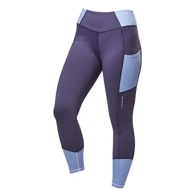 (26, Blue) Dublin Girls Power Performance Colour Block Horse Riding Tights