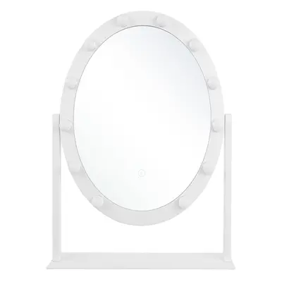 Dressing Table Mirror LED ROSTRENEN White