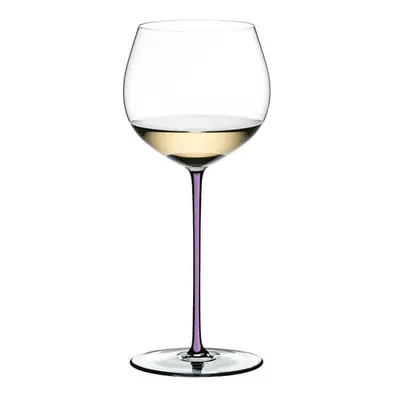 Riedel Hand Made Fatto a Mano Oaked Chardonnay Wine Glass Violet