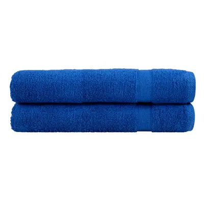 (blue, x cm) vidaXL Premium Sauna Towels Absorbent Bath Towel pcs Grey 600gsm 100% Cotton