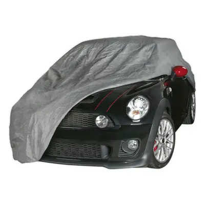 3 Layer All Seasons Car Cover - x x 1200mm - Waterproof - Small