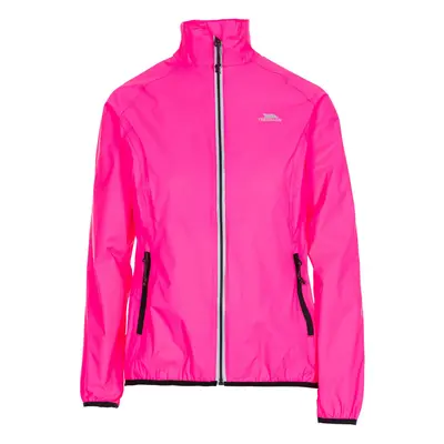 (L, Hi Visibility Pink) Trespass Womens/Ladies Beaming Packaway Hi-Vis Jacket