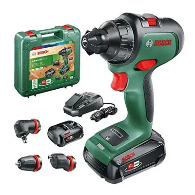 Bosch Home and Garden Cordless Drill AdvancedDrill (2x batteries, Volt System, drill attachments