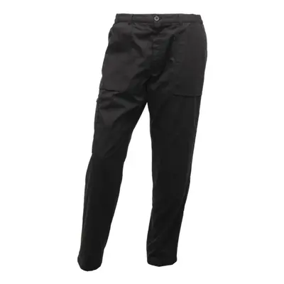 (34W x Short, Black) Regatta Mens New Lined Action Trouser (Short) / Pants