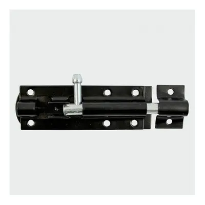 TIMco TBS3BP Straight Tower Bolt Black